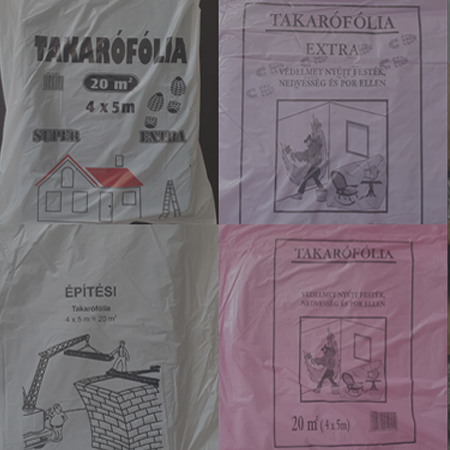 20m² takarófóliák